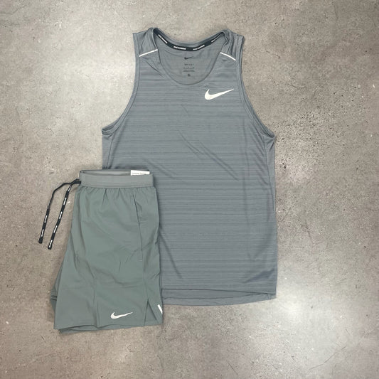 Nike Miler Vest Set ‘Grey’
