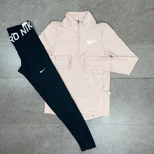 Nike Half Zip Set ‘Oxford Pink/Black’