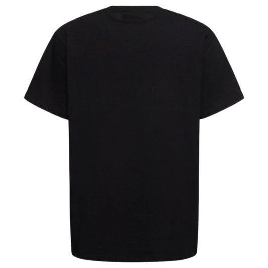 Gucci Flower Logo Design Black T-Shirt