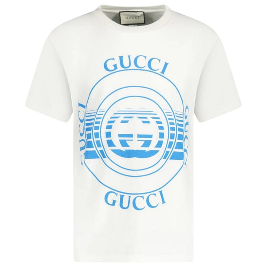 Gucci Record Design T-Shirt White