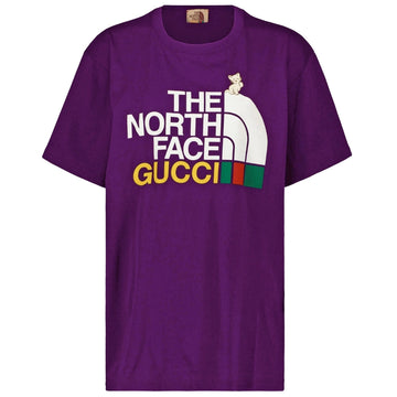 Gucci X The North Face T-Shirt Purple