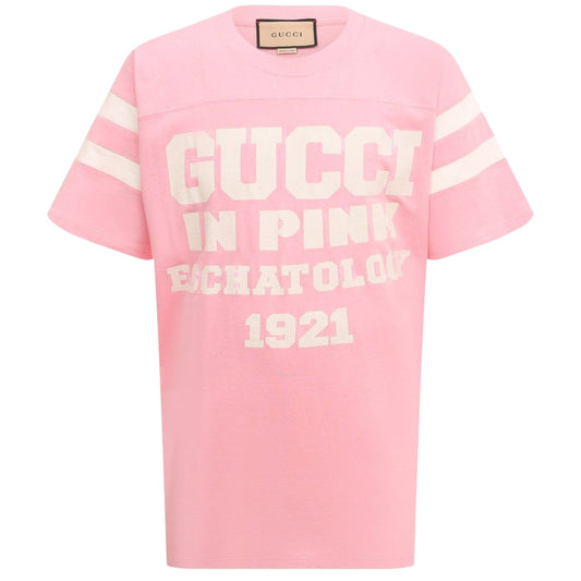 Gucci Eschatology 1921 Pink T-Shirt