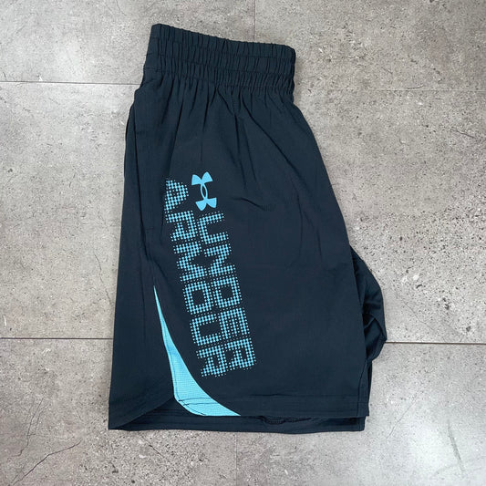 Under Armour Woven Graphic Shorts ‘Black/Blue’