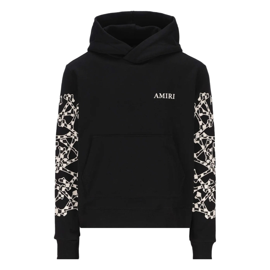 Amiri Black Bones Hoodie