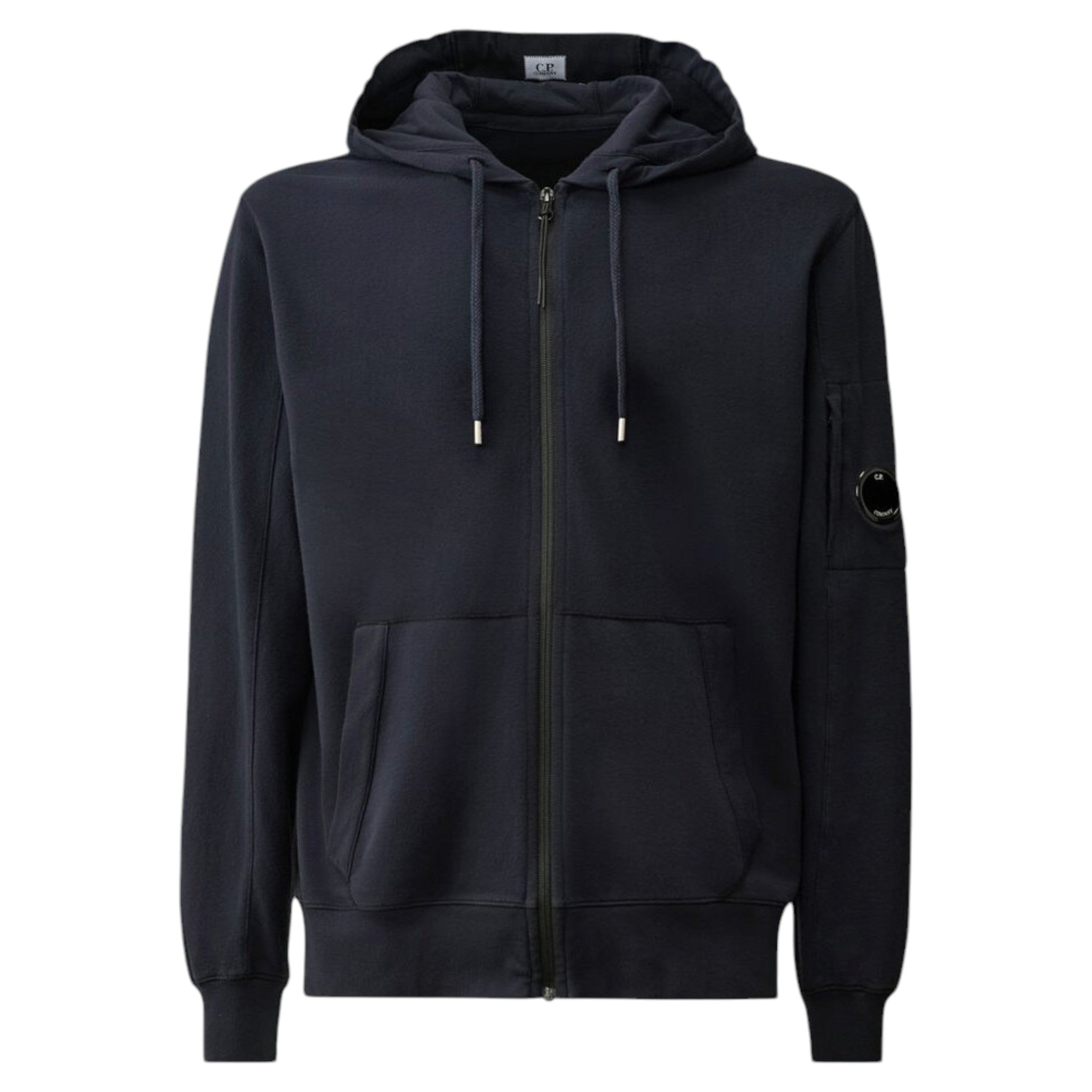 C.P. Company Zip Up Navy Sweatshirt