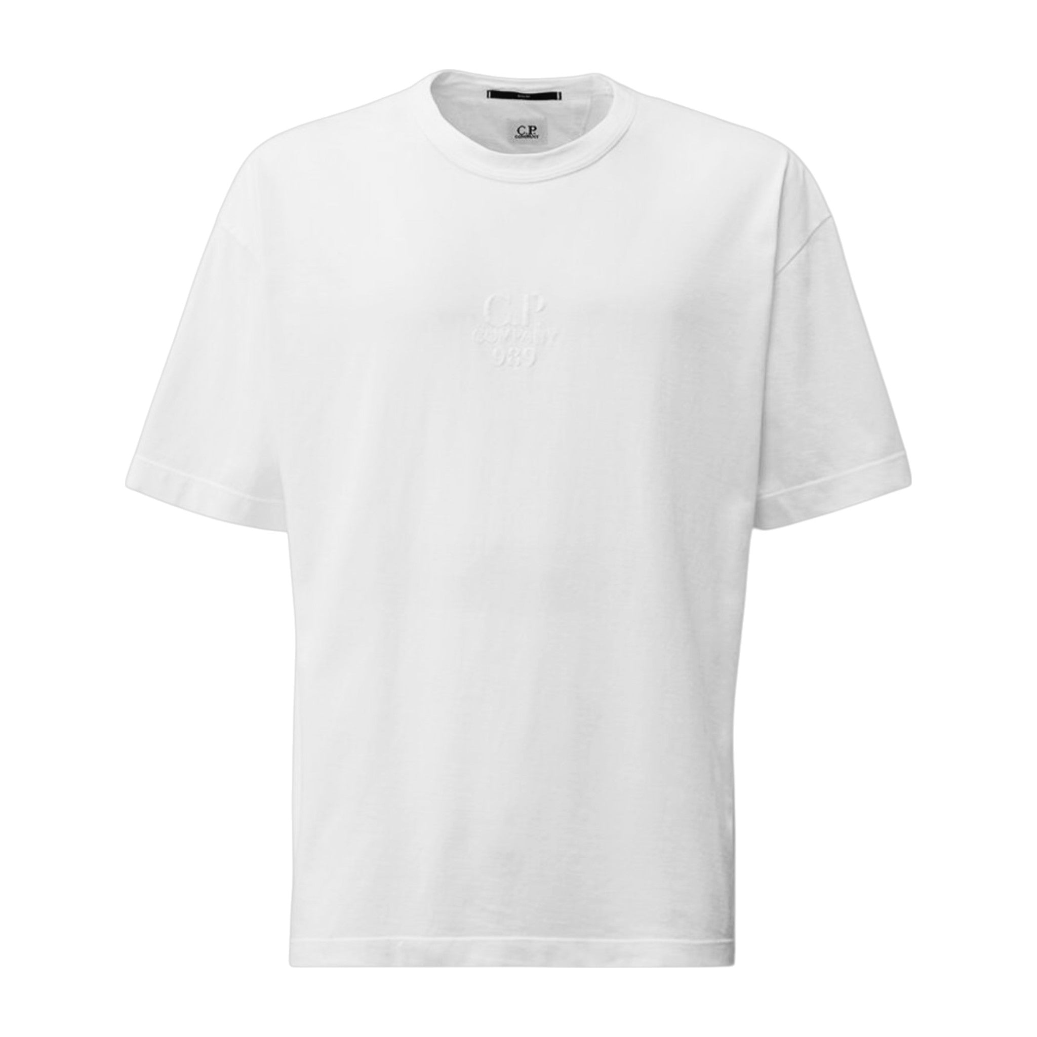 C.P. Company 20/1 Jersey Boxy Logo T-shirt