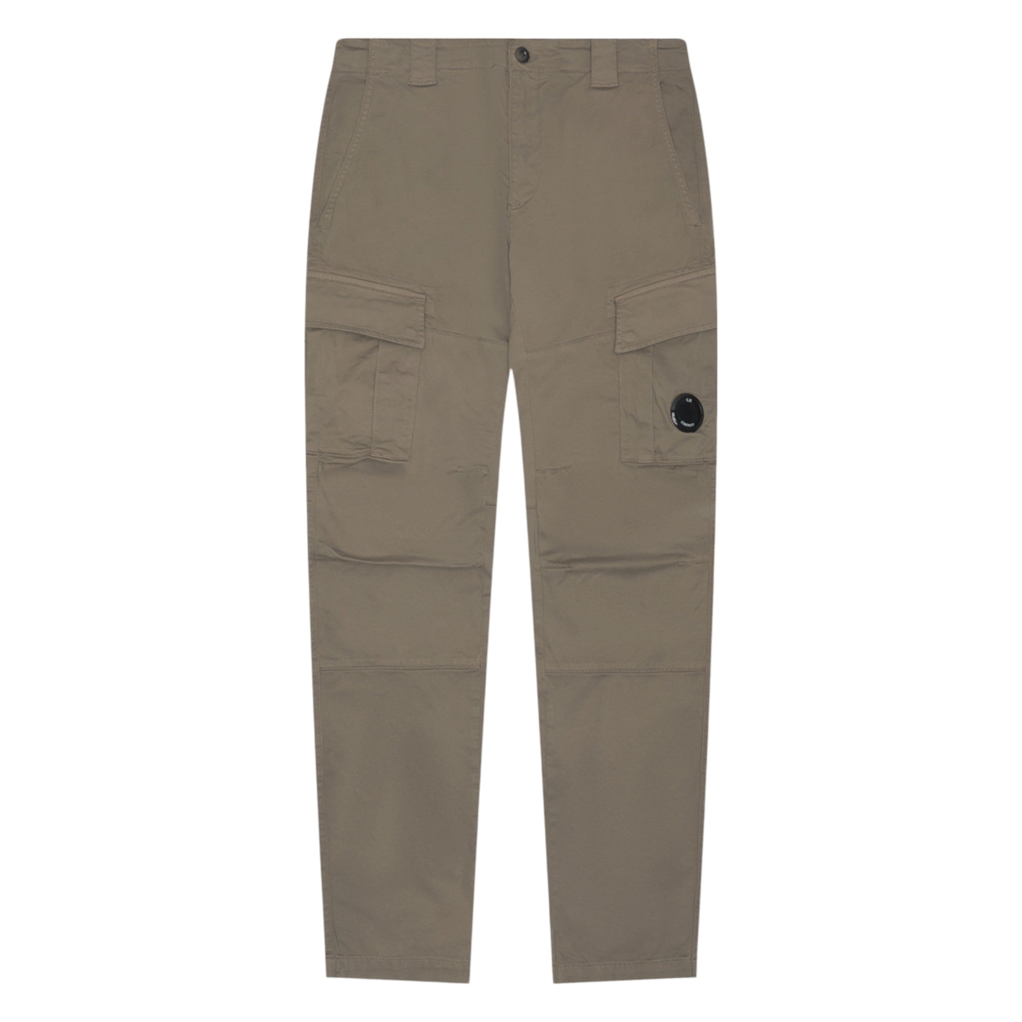 C.P. Company Stretch Sateen Ergonomic Light Green Cargo Pants