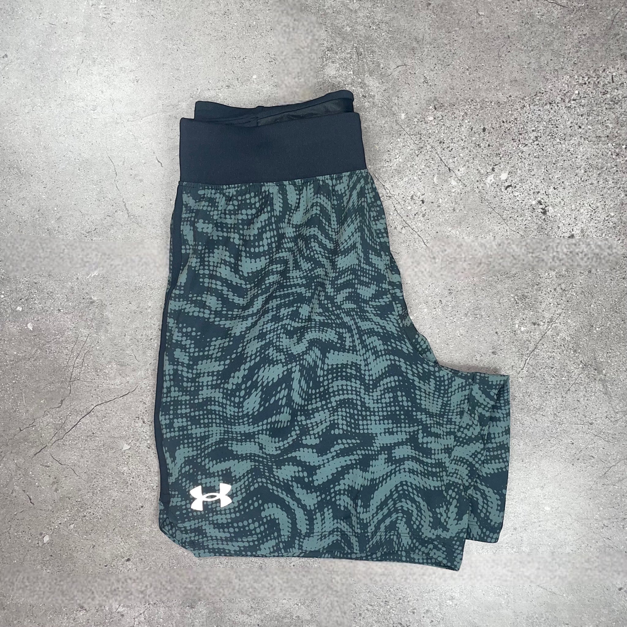 Under Armour Printed Launch Shorts ‘Black’