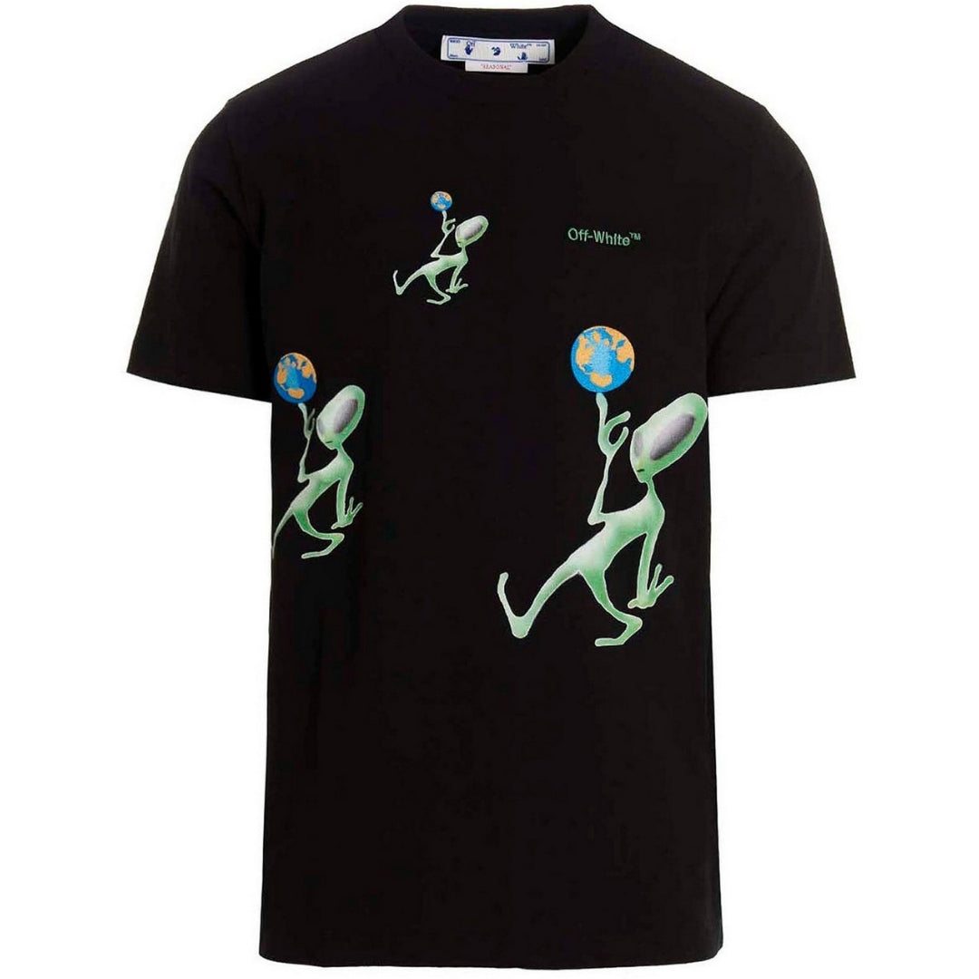 Off-White Alien Design T-Shirt