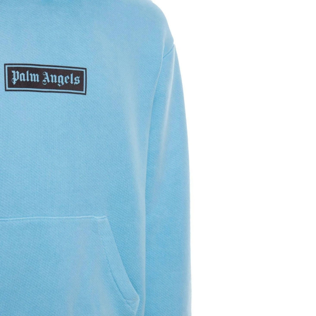 Palm Angels Garment Dyed Box Logo Hoodie