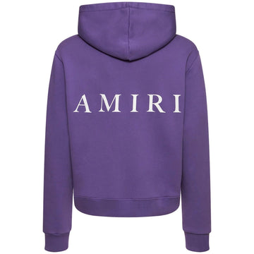 Amiri Purple Box Fit Hoodie