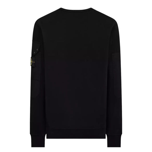 Stone Island Black Pocket Sweatshirt