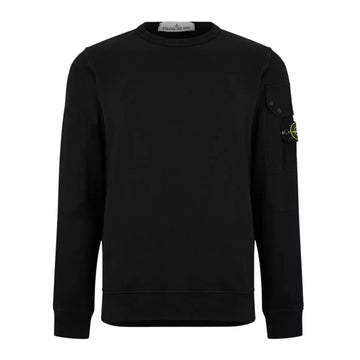 Stone Island Black Pocket Sweatshirt