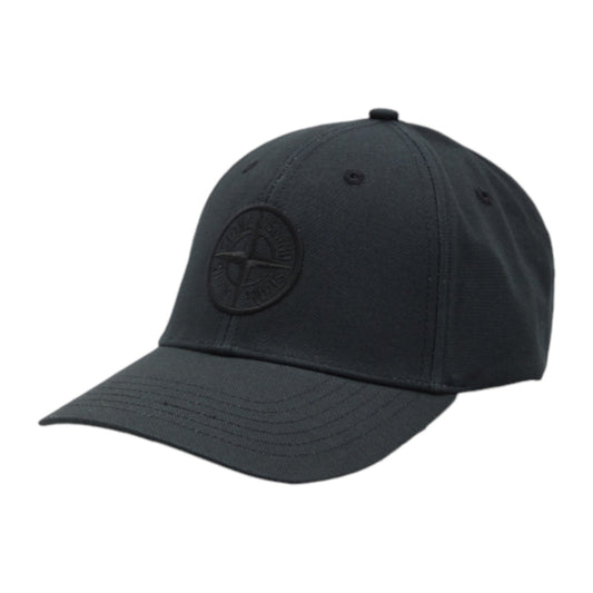 Stone Island Black Baseball Cap