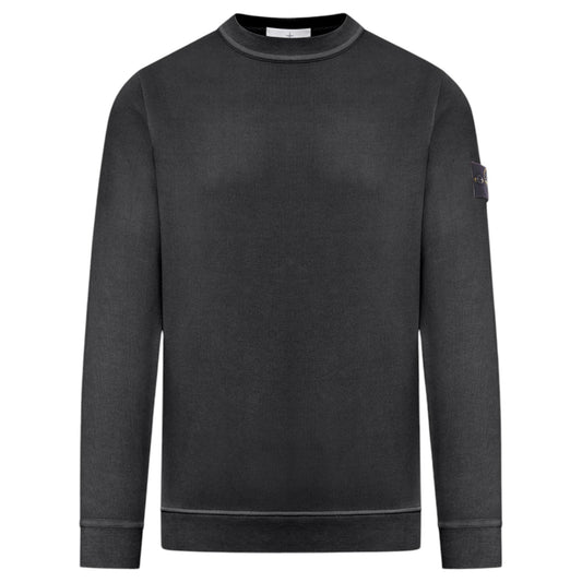 Stone Island Lead Black Sweatshirt