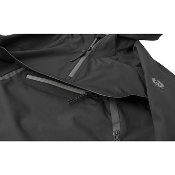 Belstaff Airside Half-Zip Pullover Black Jacket