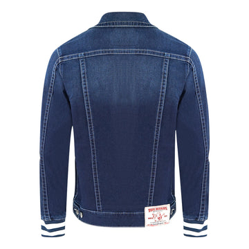 True Religion Mens My5H175Ts Jacket Blue