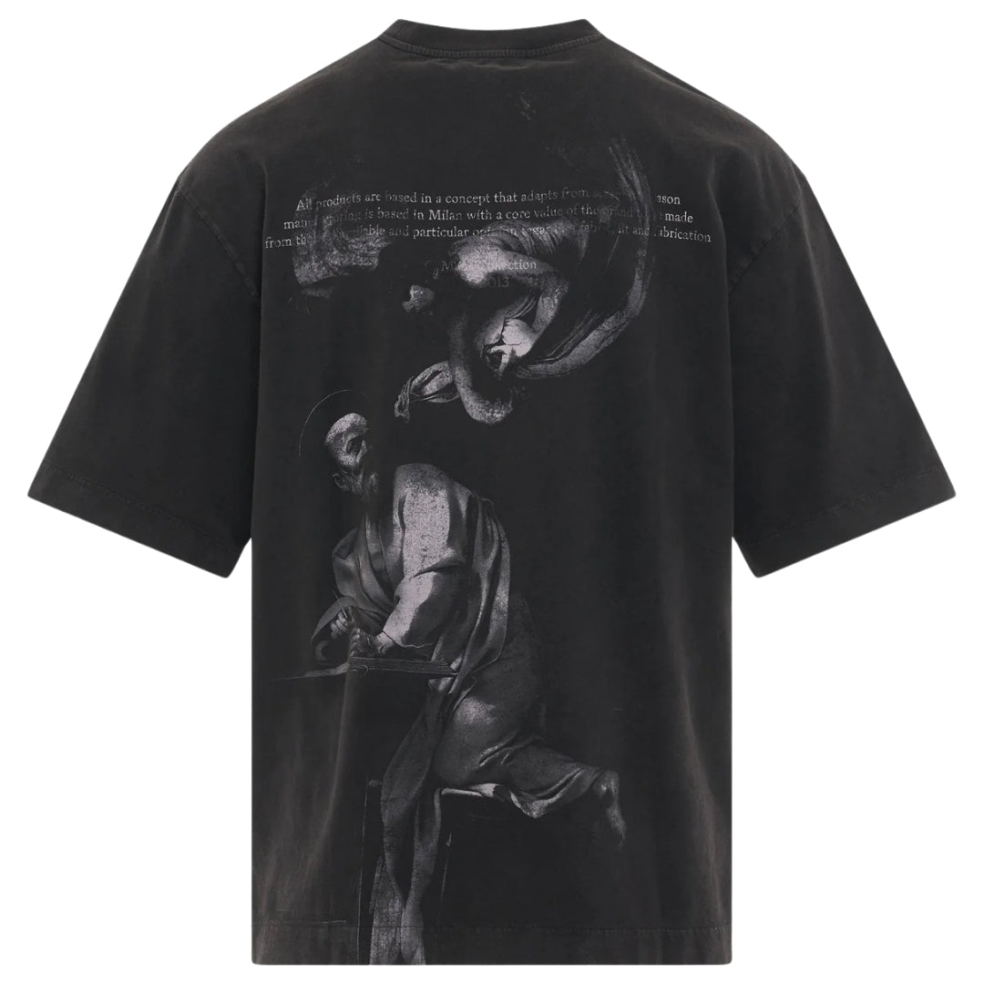 Off-White Bacchus Skate Fit Black T-Shirt