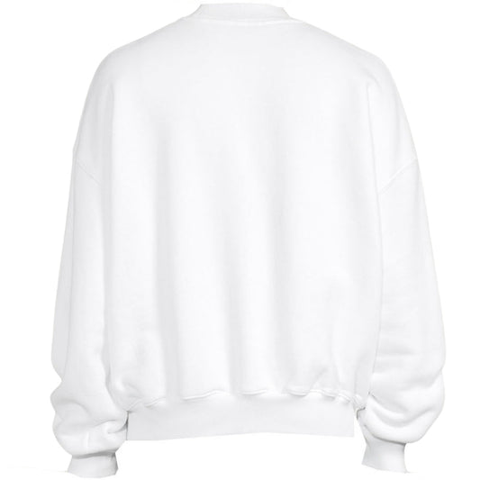 Off-White Blurr Book Over White Oversized Sweatshirt