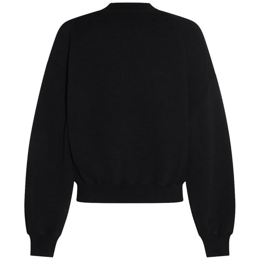 Off-White Blurr Book Over Black Oversized Sweatshirt