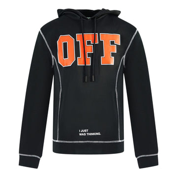 Off-White Bold Logo Black Hoodie