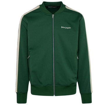 Palm Angels Mens Track Jacket Green