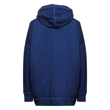 Dsquared2 Born To Be A Fighter Oversize Blue Hoodie