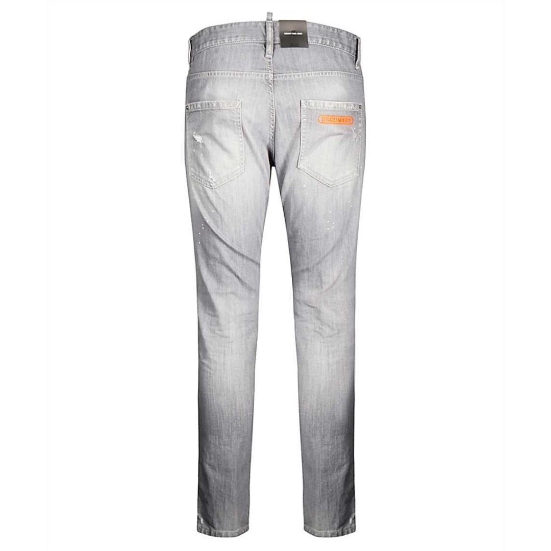 DSquared2 Mens Jeans Skinny Dan Jeans Grey