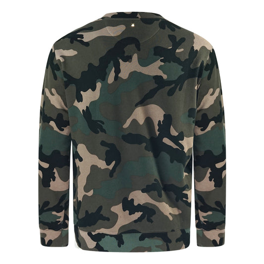 Valentino Garavani Green Camo Jumper